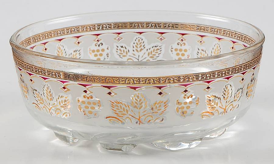 CX21 Small Fruit Dessert Bowl by Cerve Crystal-1