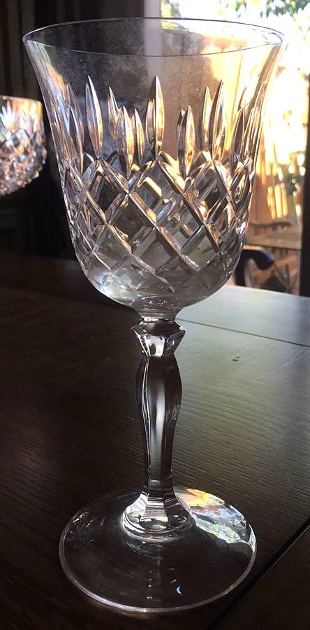 CRA133 Water Goblet by Cristal D'Arques - Durand-1