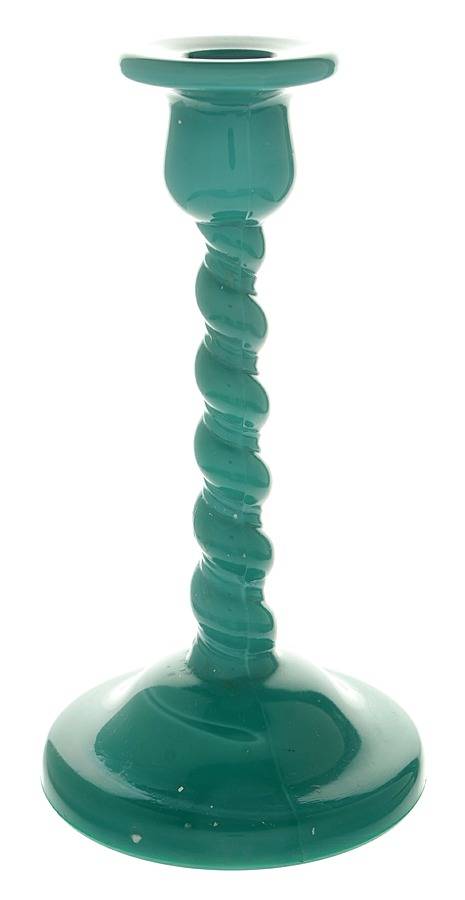Jade Single Light Candlestick by Cambridge-1