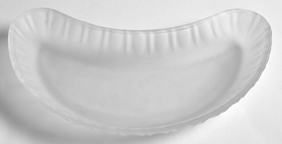 Regency Frosted Crescent Salad Plate by Colony-1