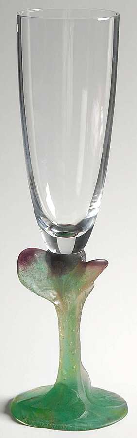 Nature Fluted Champagne by Daum-1