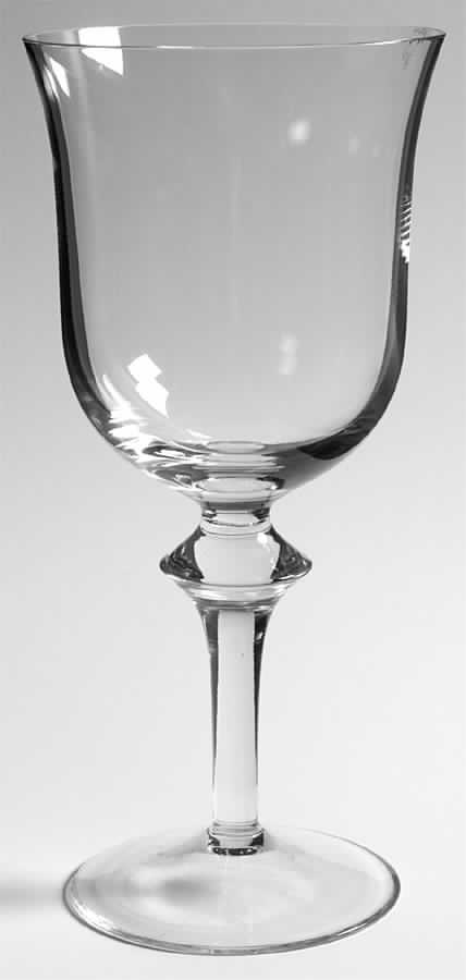 Aurora Clear Water Goblet by Denby-1