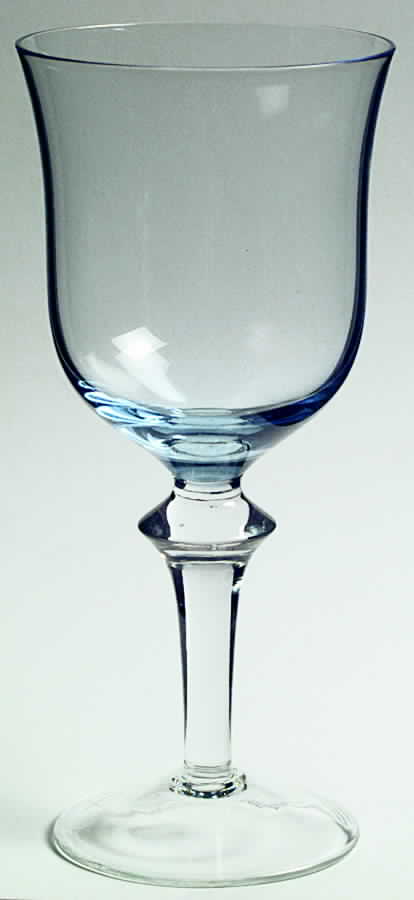 Aurora Light Blue Water Goblet by Denby-1
