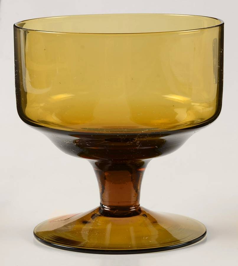 Carousel Spice Brown Champagne/Tall Sherbet by Denby-1