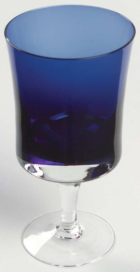 Mirage Blue Water Goblet by Denby-1