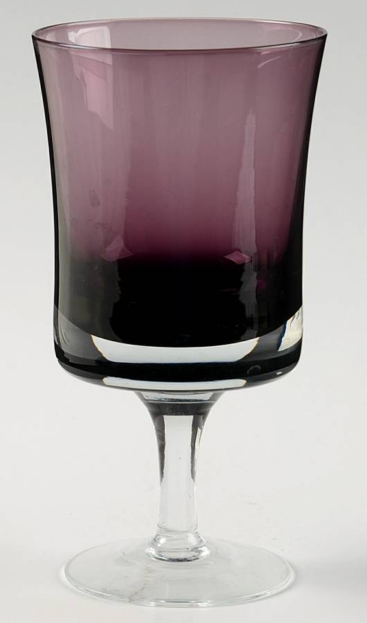 Mirage Plum Water Goblet by Denby-1