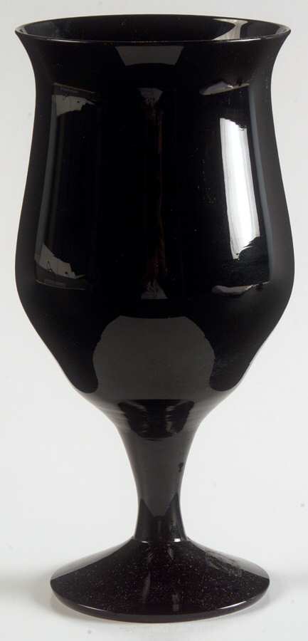 Olympia Black Water Goblet by Denby-1