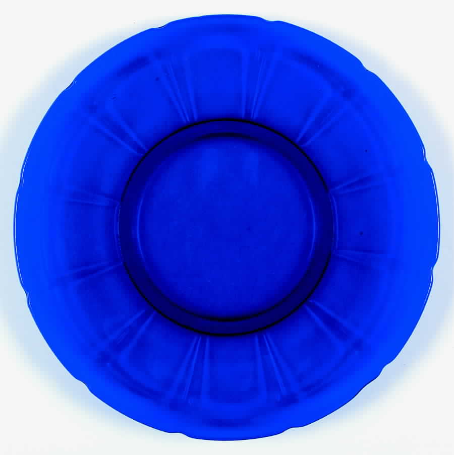 Victory Cobalt Blue 7" Salad Plate by Diamond Glass Company-1