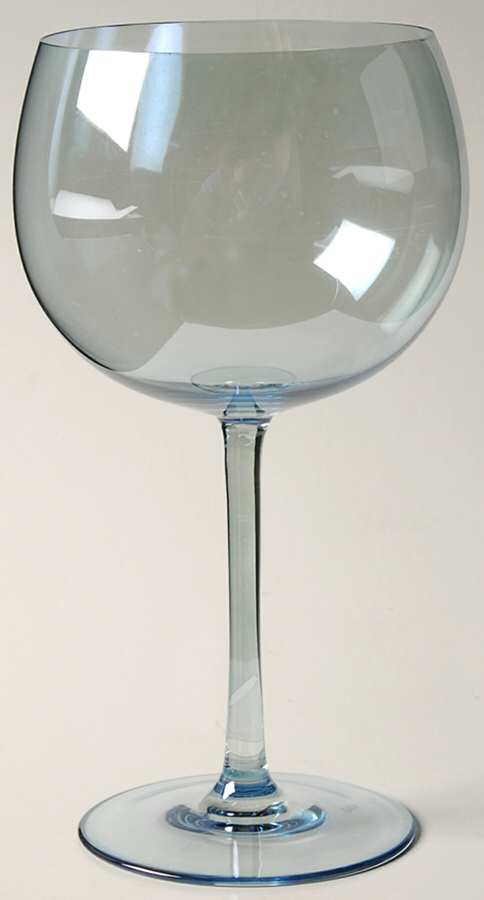 Blue Lustre Water Goblet by Dorothy Thorpe-1