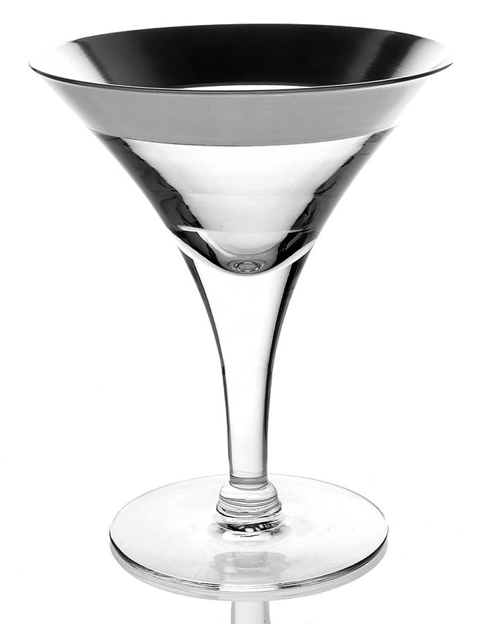 Silver Band Low Sherbet by Dorothy Thorpe-1