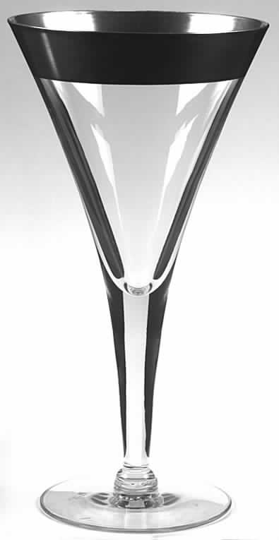 Silver Band Water Goblet by Dorothy Thorpe-1