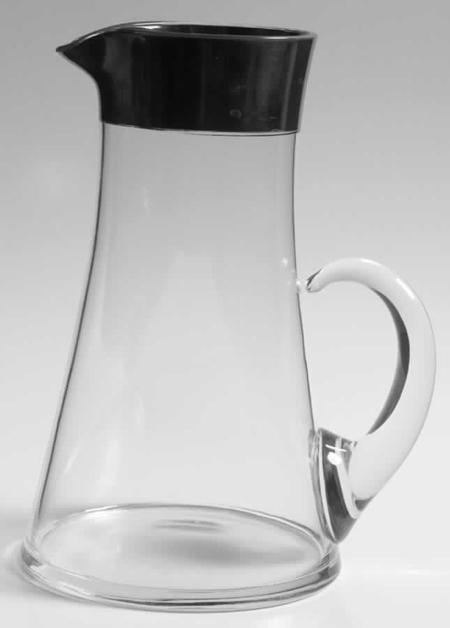Silver Band 64 Oz Pitcher by Dorothy Thorpe-1