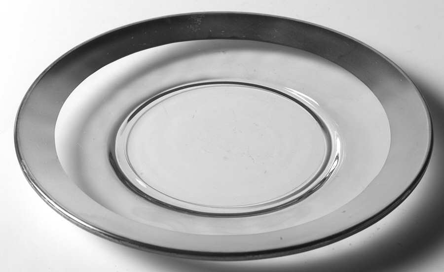 Silver Band Luncheon Plate by Dorothy Thorpe-1