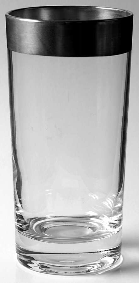 Silver Band 12 Oz Flat Tumbler by Dorothy Thorpe-1