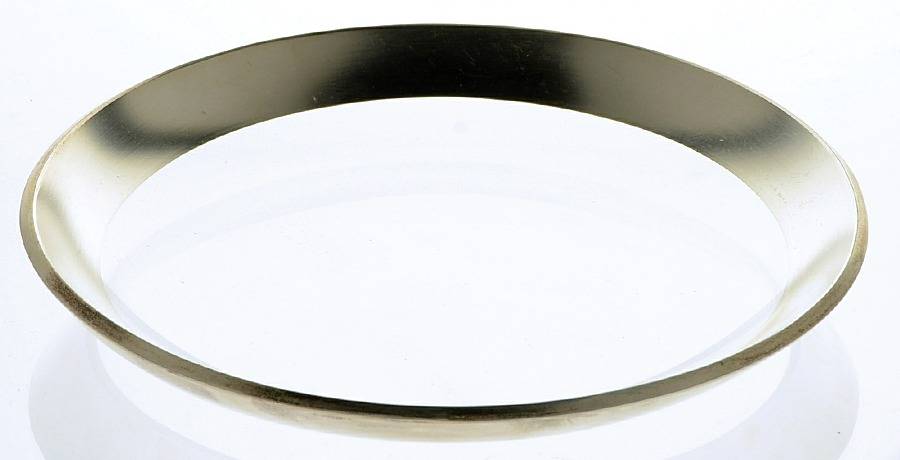 Silver Band Bread & Butter Plate by Dorothy Thorpe-1