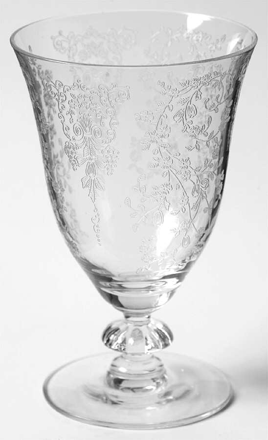 Adoration (Etched) Juice Glass by Duncan & Miller-1