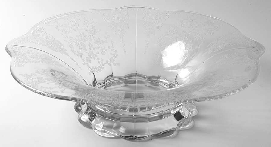 Adoration (Etched) Flared Bowl by Duncan & Miller-1