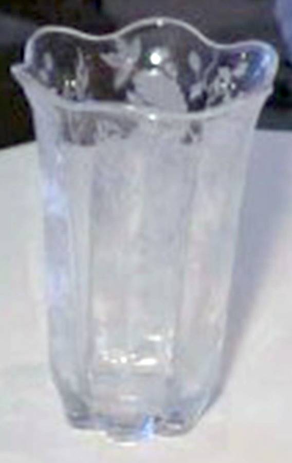 Indian Tree 8" Flower Vase by Duncan & Miller-1