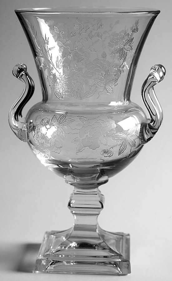 Indian Tree 6" High Urn Vase by Duncan & Miller-1