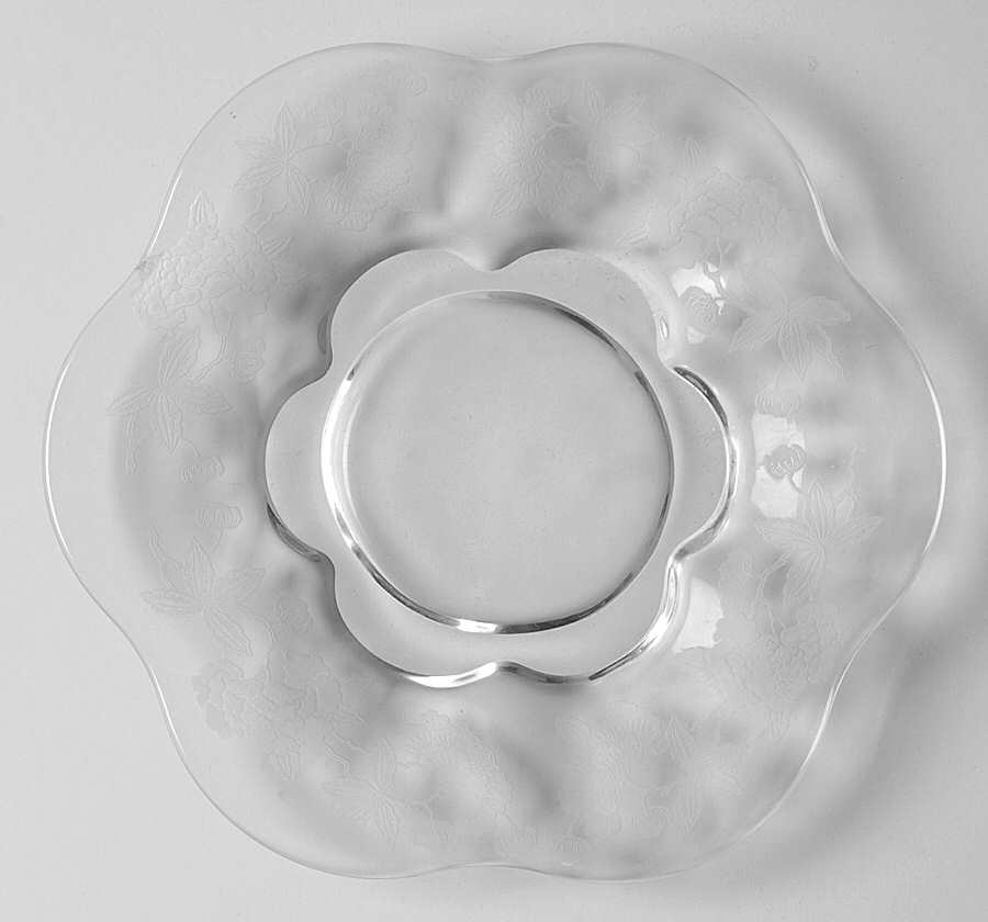 Indian Tree Canterbury Shape Plate by Duncan & Miller-1