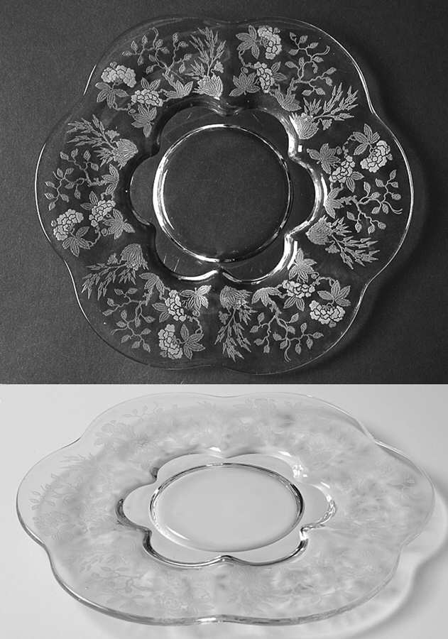 Indian Tree Canterbury Shape Plate by Duncan & Miller-1