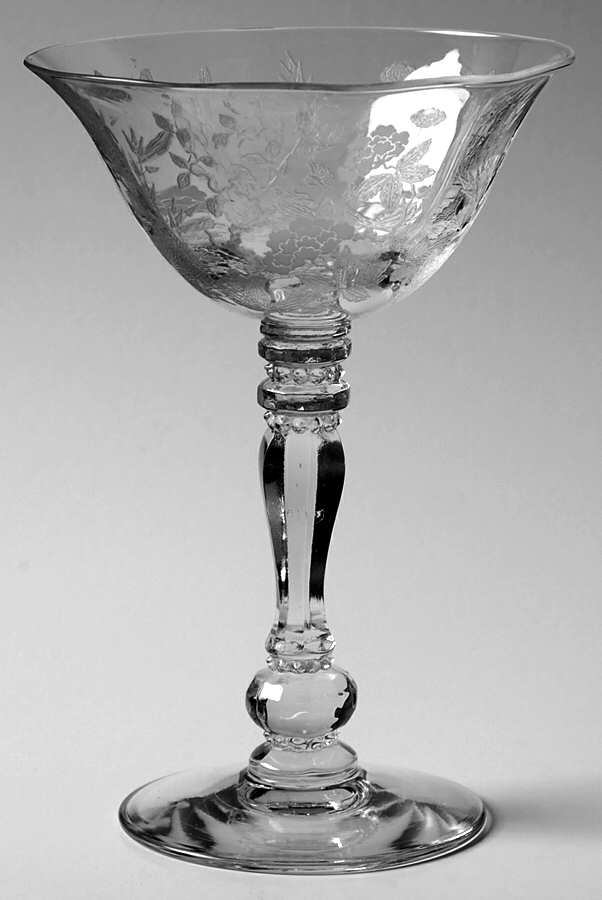 Indian Tree Champagne/Tall Sherbet by Duncan & Miller-1