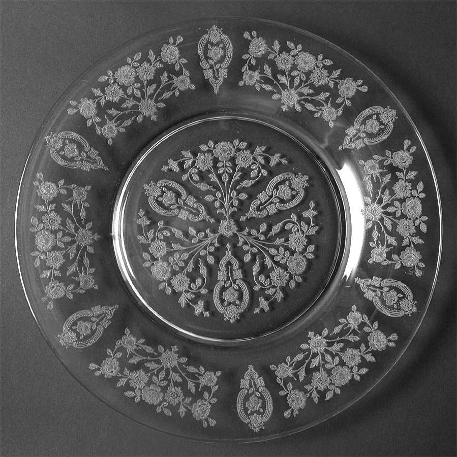 Remembrance Luncheon Plate by Duncan & Miller-1