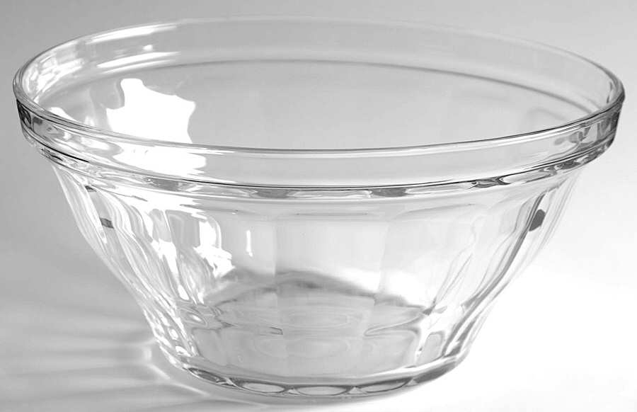 Picardie Clear 9" Round Bowl by Duralex-1
