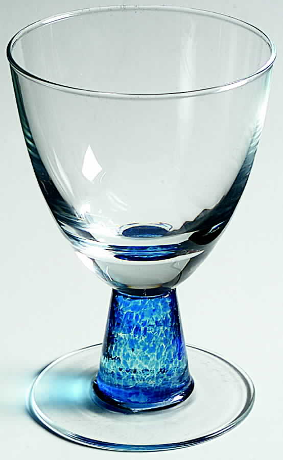 Blue Jetty Water Goblet by Denby-1