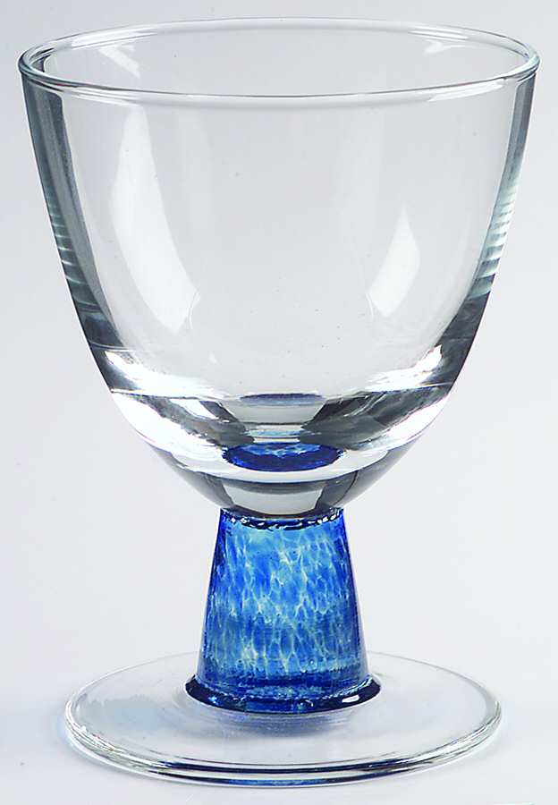 Blue Jetty Low Water Goblet by Denby-1