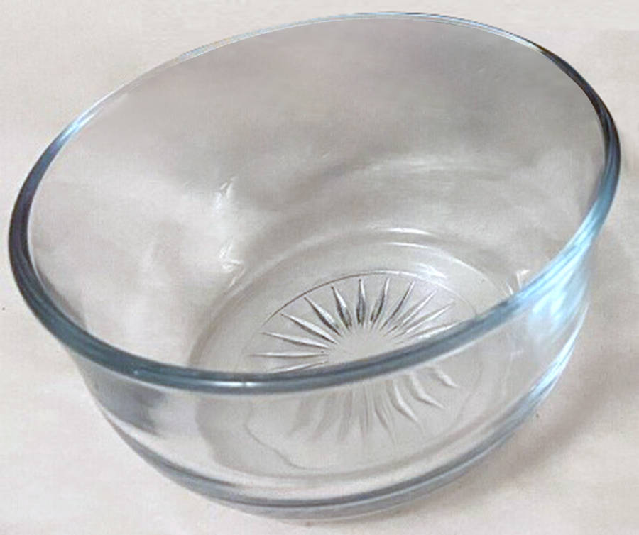Star Sapphire Small Fruit Dessert Bowl by Duz Crystal-1