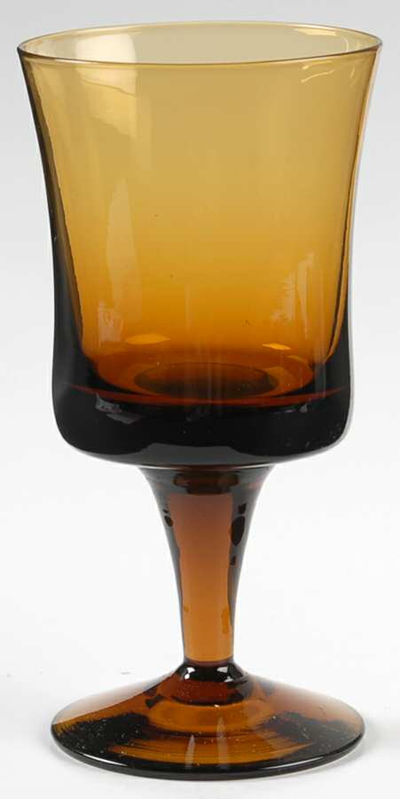 Arabesque Amber Juice/Wine Glass by Denby-1