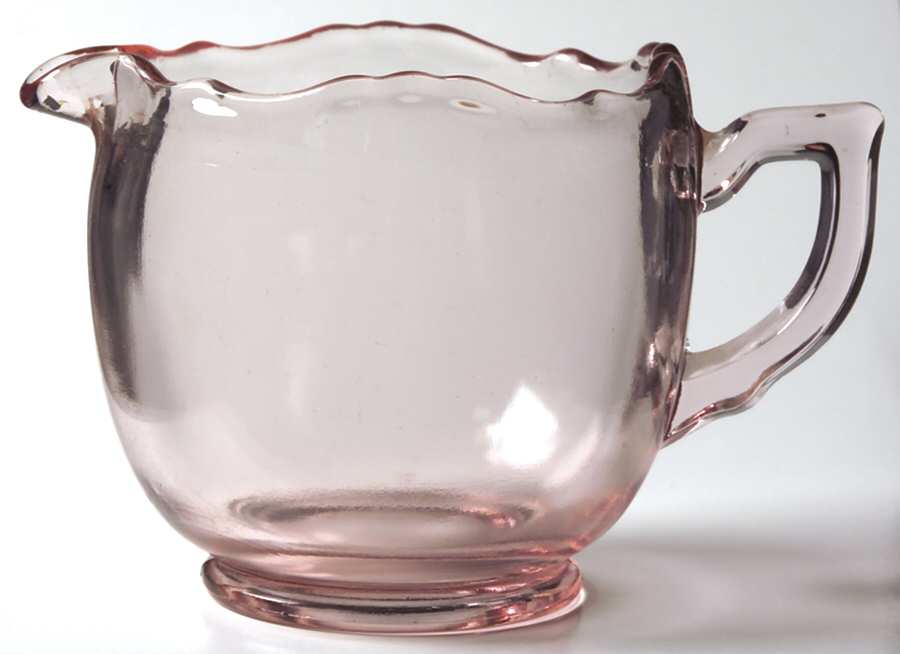 99 Pink Creamer by Diamond Glass Company-1