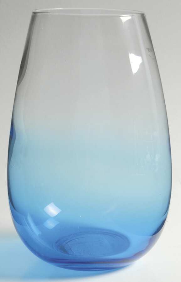 Glasscapes Blue 7" Flower Vase by Dansk-1