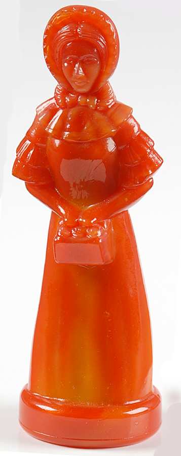 Animals & Figurines Colonial Lady by Degenhart Glass Co-1