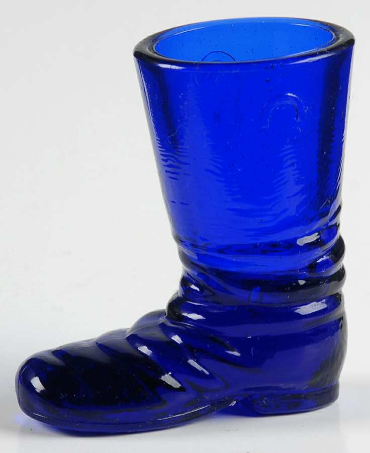 Animals & Figurines Texas Boot by Degenhart Glass Co-1