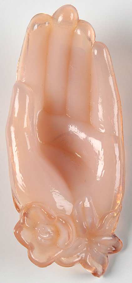 Animals & Figurines Open Hand by Degenhart Glass Co-1
