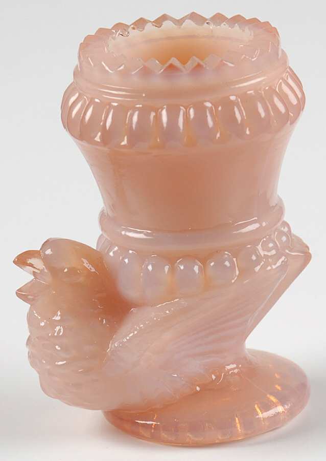 Animals & Figurines Bird Toothpick Holder by Degenhart Glass Co-1