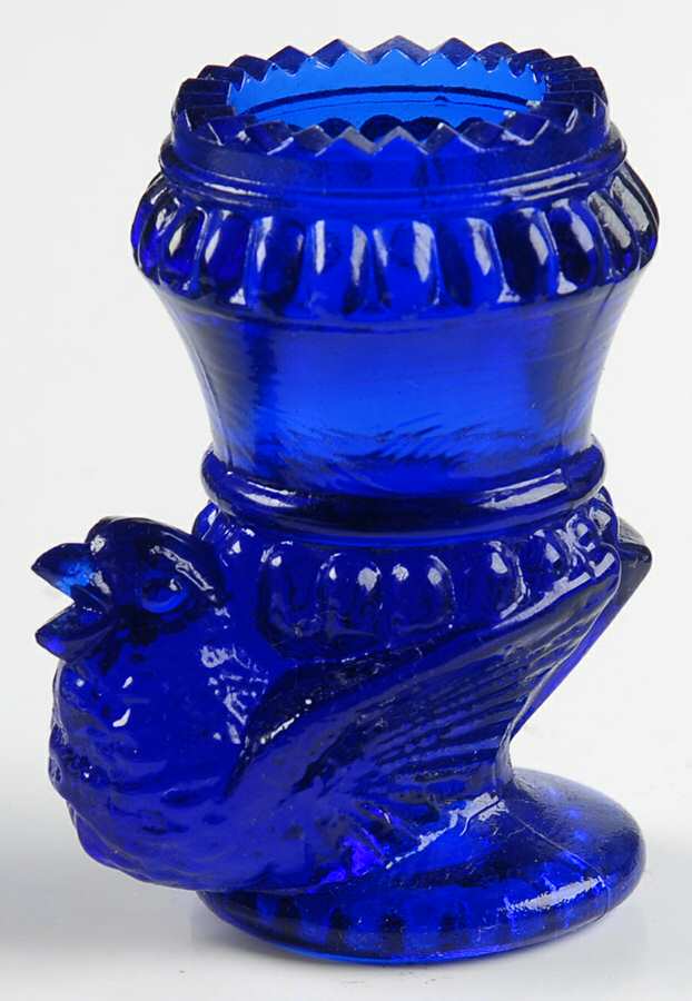 Animals & Figurines Bird Toothpick Holder by Degenhart Glass Co-1
