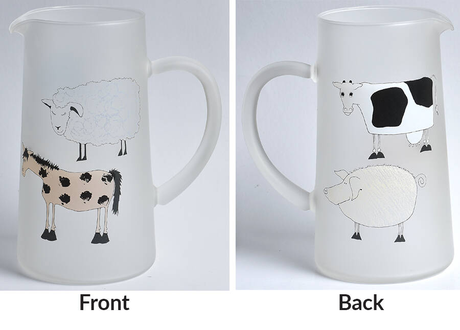 Farm Animals 40 Oz Pitcher by Dartington-1