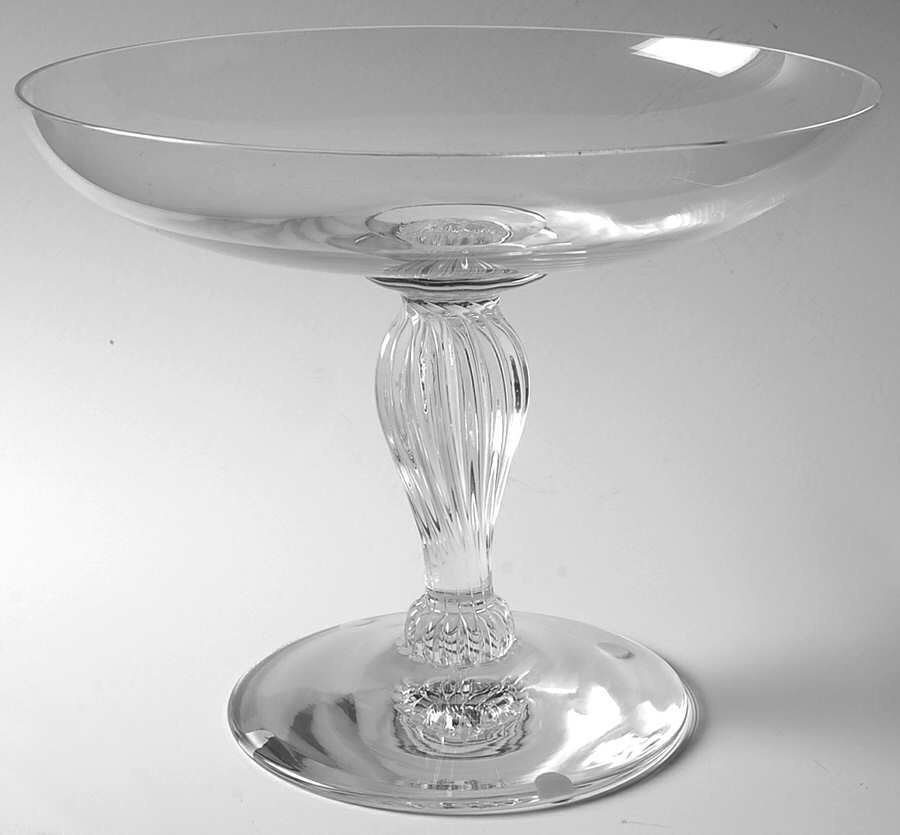 Venise 9" Footed Bowl by Daum-1