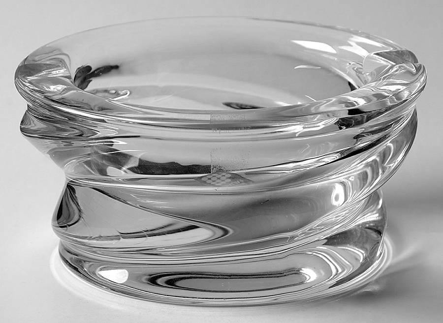 Volute 5" Ashtray by Daum-1