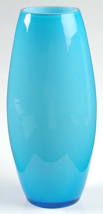 Giftware Vases 9" Oval Vase by Department 56-Crystl-1