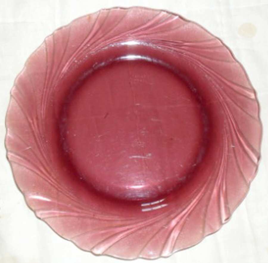 Rivage Maroon Dinner Plate by Duralex-1