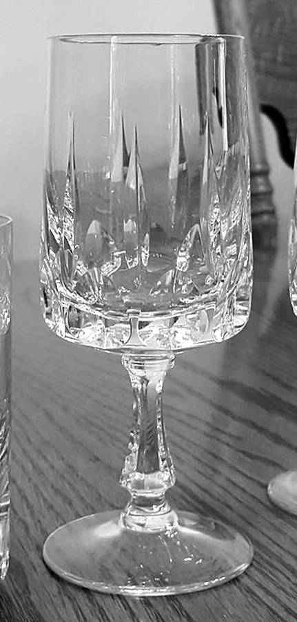 D5C1 Water Goblet by Driburg Crystal-1
