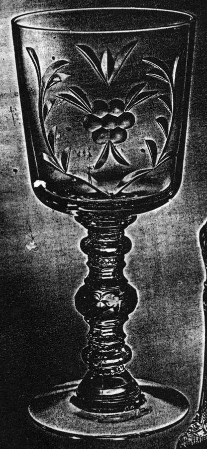 King Edward Water Goblet by Duncan & Miller-1