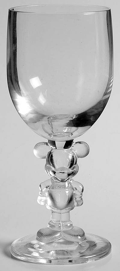 Mickey and Minnie Wine by Disney Glassware-1