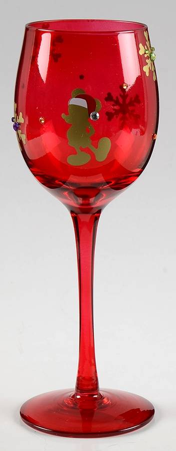 DSY2 Red (Colored) Wine by Disney Glassware-1