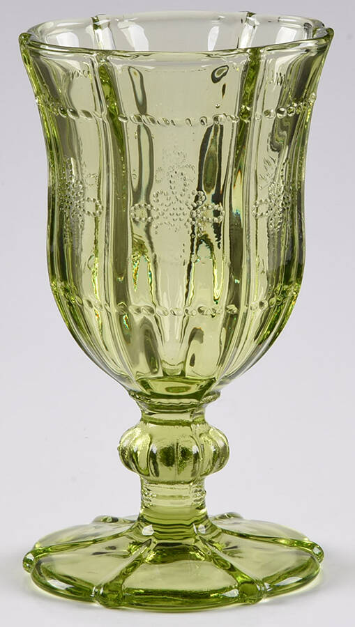 Floral Chartreuse Wine by Debi Lily Crystal-1