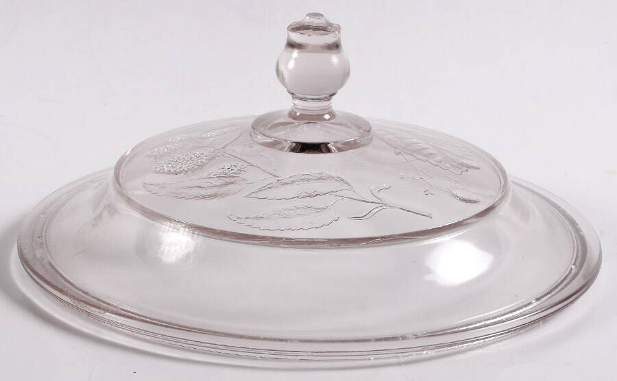Many Fruits Lid for 11" Compote by Dalzell, Gilmore, Leigh-1